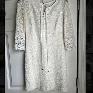 White Lace Dress, perfect for soon to be brides